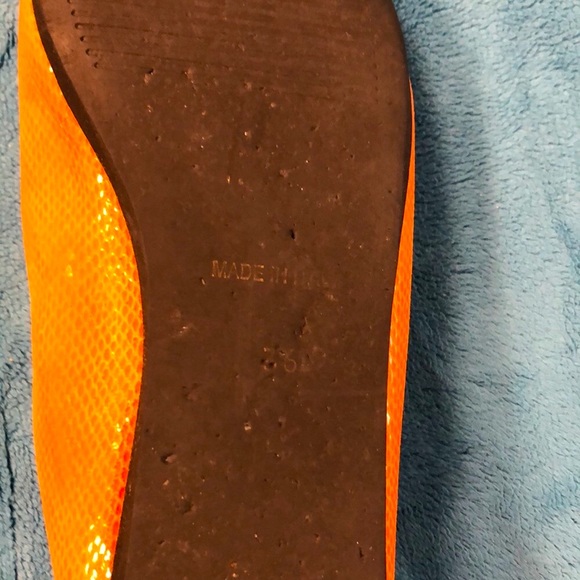 ANYI LU HARMONY Leather Peep-toe Ballet - Picture 6 of 14